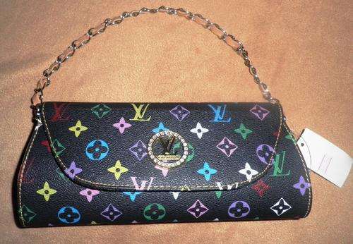 BRAND NEW BLACK LOUIS VUITTON CLUTCH BAG **NEW STYLE**