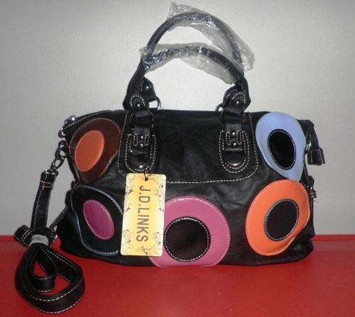 BRAND NEW COLORFUL LEATHER HANDBAG ***STUNNING!!!***