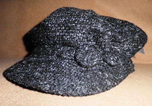 STUNNING FASHIONABLE WINTER HAT ***BLACK***