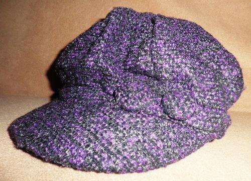 STUNNING FASHIONABLE PURPLE WINTER HAT ***Othe Colours Available***