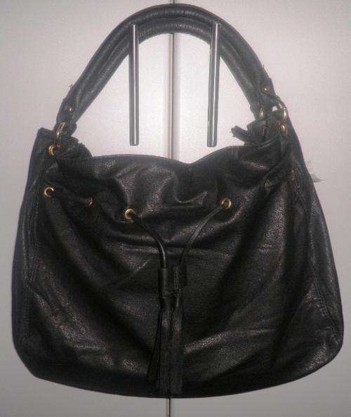 LOVELY HIGH QUALITY PU LEATHER HANDBAG IN BLACK