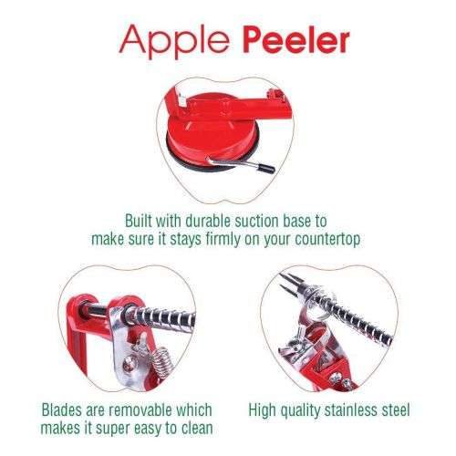 *LOCAL STOCK* Cast Steel Apple Slicing Coring And Peeling Machine