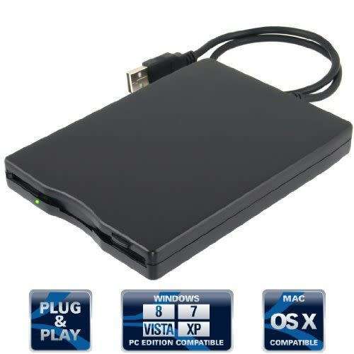 *LOCAL STOCK* External USB 1.44 MB & 2x Floppy Disk Drive (FL-UDRV)