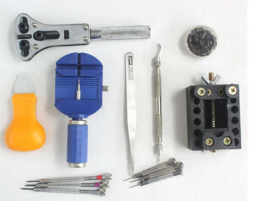 *LOCAL STOCK* 13pcs Watchmaker Watch Repair Tool Kit Back Case Opener Remover Spring Pin Set