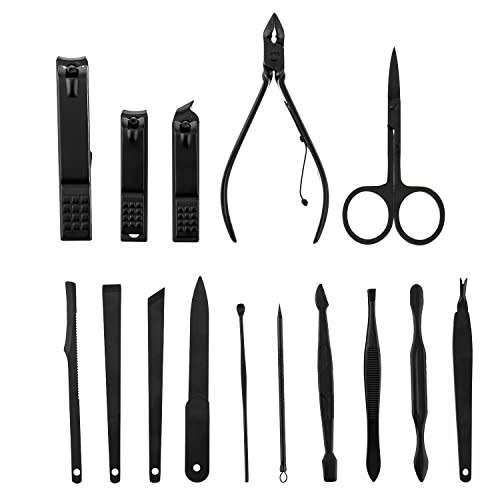 15pcs Stainless Nail Clipper Manicure Pedicure Set  Unboxed