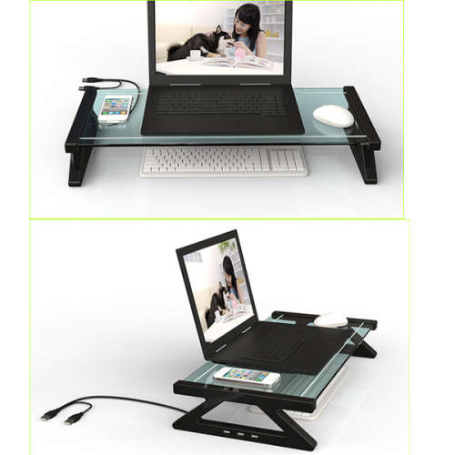 Monitor Riser Stand for laptop Computer Monitor  Unboxed