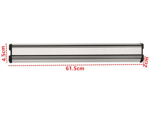 *LOCAL STOCK* Aluminum Magnetic Knife Rack - 61.5CM