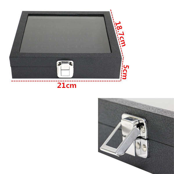 *LOCAL STOCK* 36 Slot Ring Display Box, Jewelry Display Storage Holder Tray Case