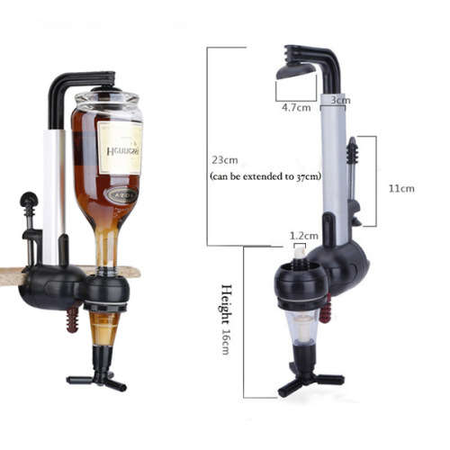 Wine Dispenser Machine Single Optic Rotary Alcohol Beverage Bar Butler Drinking Pourer Party
