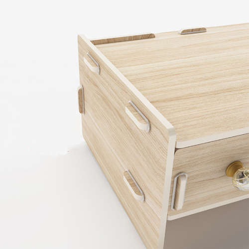 Wooden Monitor Riser Stand Unboxed