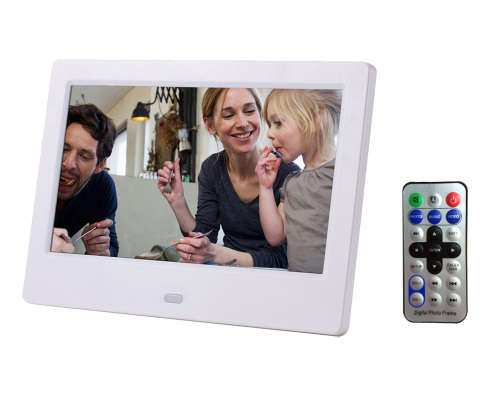 7 Inch IPS HD Screen Digital Photo Frame  Unboxed