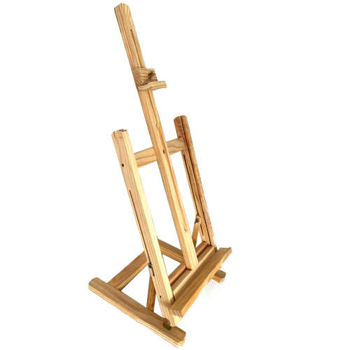 Adjustable Wooden Tabletop Studio H-Frame Easel Unboxed