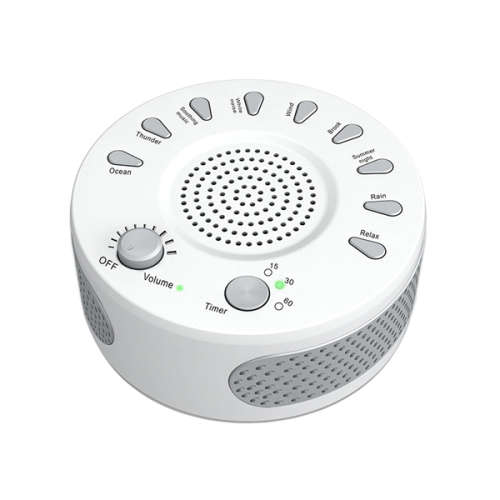 Noise Sound Therapy Machine For Sleep - White