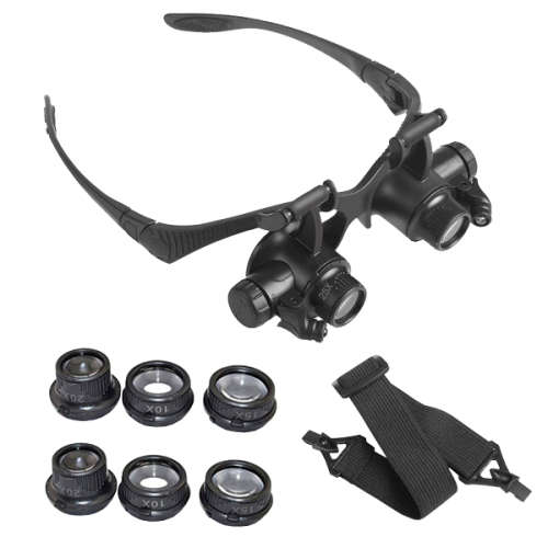 Watch Repair Magnifier With LED Light Unboxed