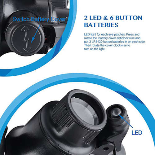 Watch Repair Magnifier With LED Light Unboxed