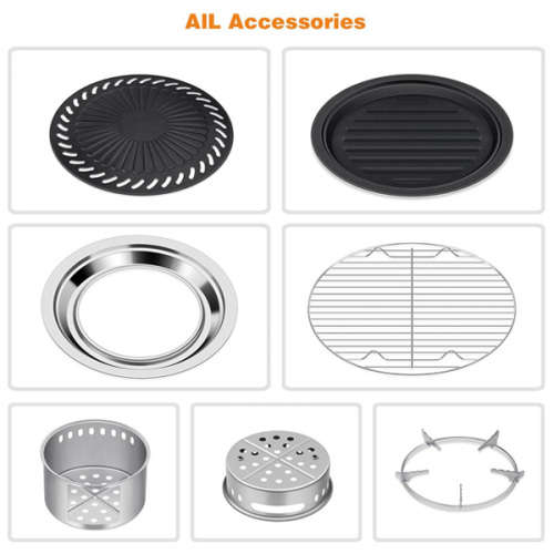 Portable Stainless Steel Wood Burning Stove Unboxed