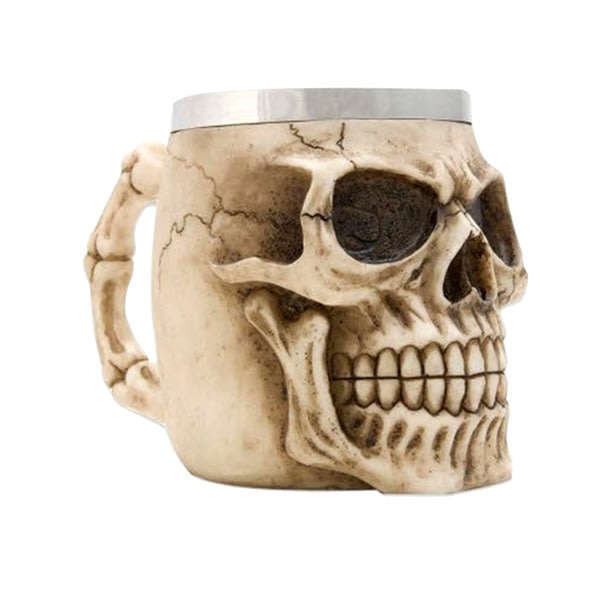 *LOCAL STOCK* Realistic Fantasy Skull Coffee Mug
