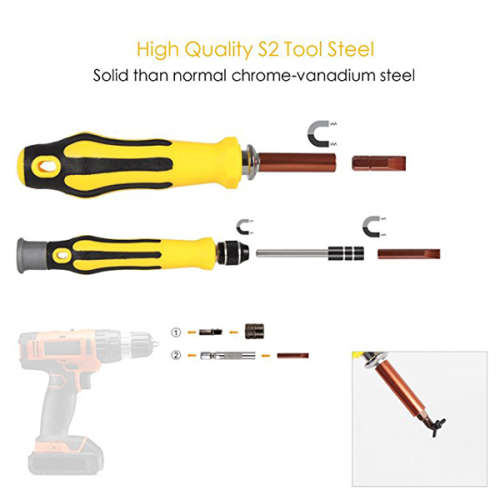 70 in 1 Precision Screwdriver Set Magnetic Screw Driver Repair Tool Kit Socket Set  Unboxed