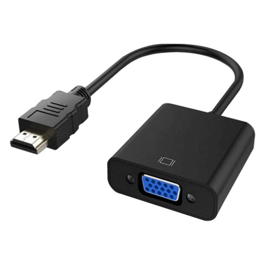 1080P HDMI to VGA Video Converter with Micro USB & 3.5mm Audio Cable Unboxed