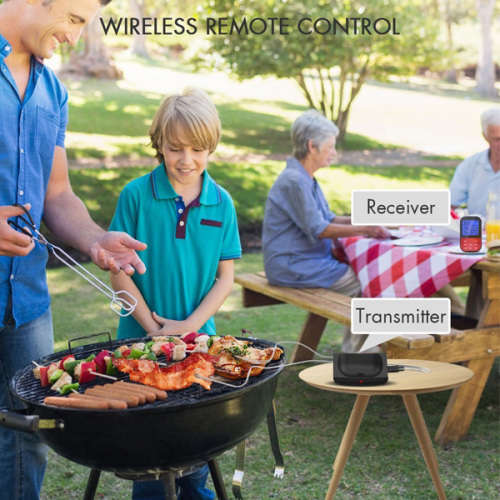 Wireless Remote Digital Meat Thermometer Unboxed