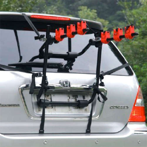 3-Bike Trunk Mount Rack Unboxed