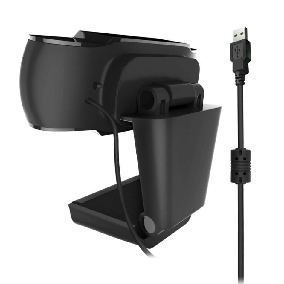 USB Webcam Computer Camera with Built-In Sound-absorbing Microphone Unboxed