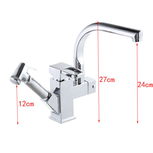 *LOCAL STOCK* Kitchen Pull Out Spray Swivel Mixer Tap