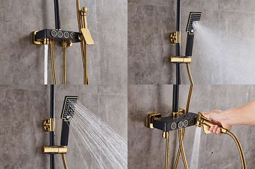 Bathroom Rainfall Waterfall Showering System Unboxed