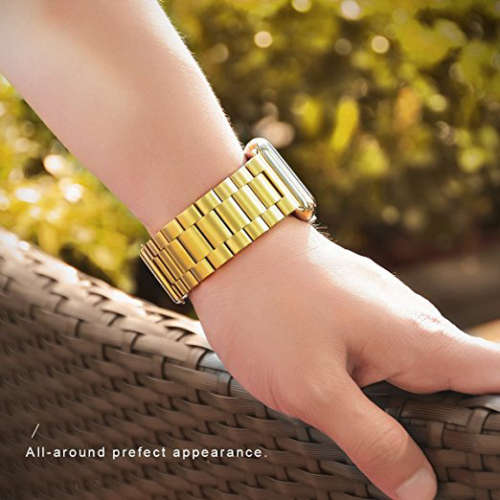 Stainless Steel 42mm Band for Apple Watch  - Gold Unboxed