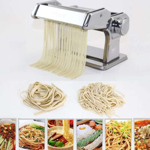 Stainless Steel Pasta Maker Machine Unboxed
