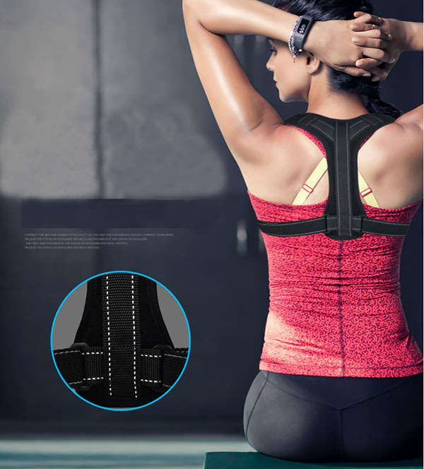 Back Posture Corrector Clavicle Support Belt Unboxed