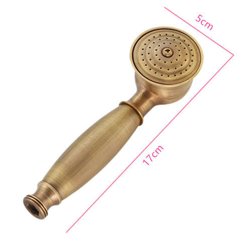 Antique Brass Two Holes Tub Faucet with Handheld Shower Unboxed