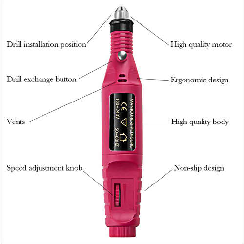 Nail Shaper Nail Care Pen Electric Grinding Machine Unboxed