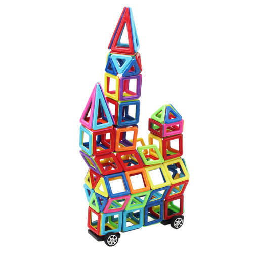 Magnetic Building Blocks Kit - 95 Piece Unboxed