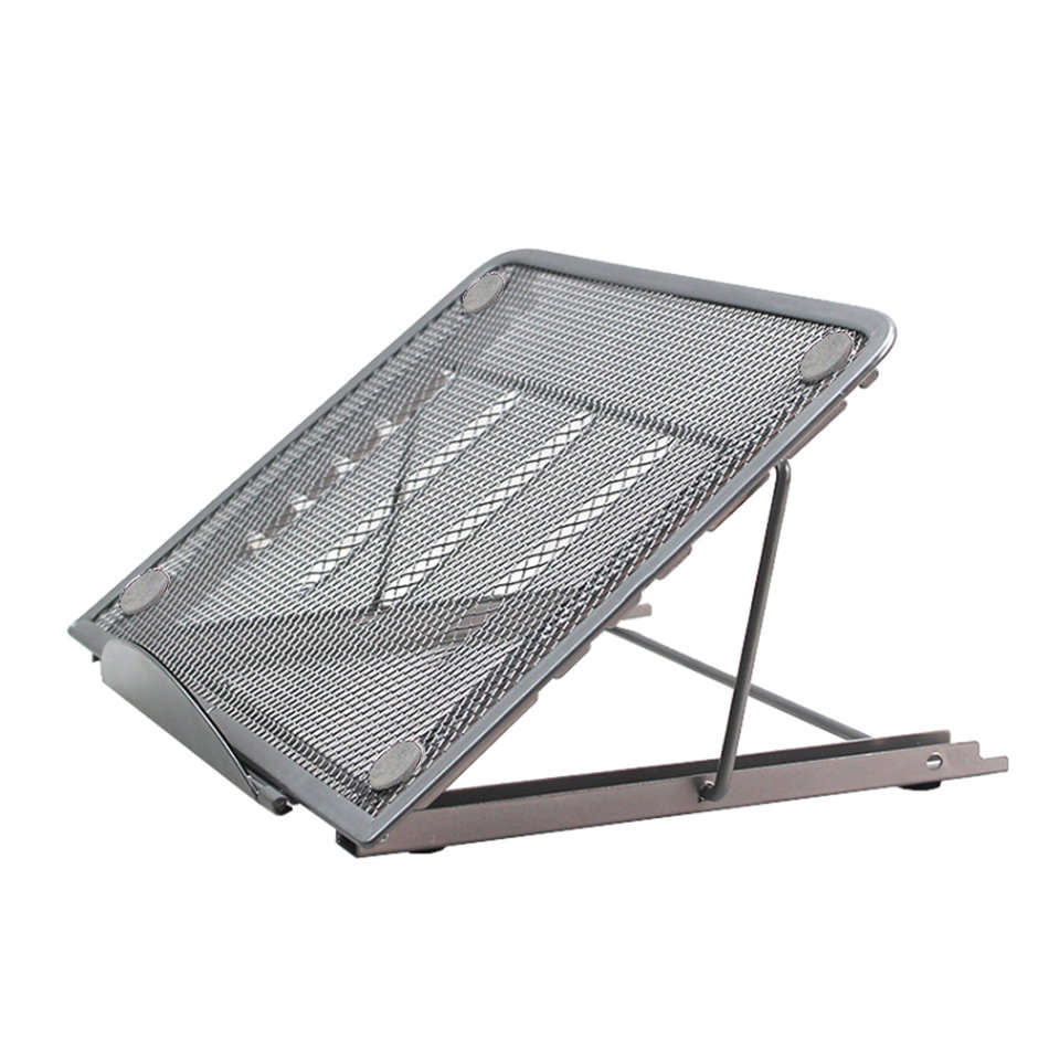 Adjustable Laptop Table Stand - Grey Unboxed