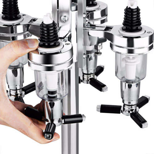 4 head Rotary Drink Wine Dispenser Holder Unboxed