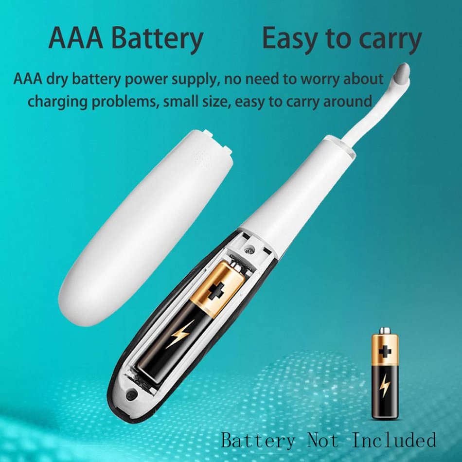 Acoustic Vibration Light Guide Tooth Cleaner Unboxed