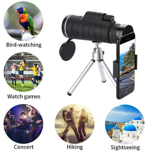 Universal Phone 40X60 Zoom HD Monocular Telescope Unboxed