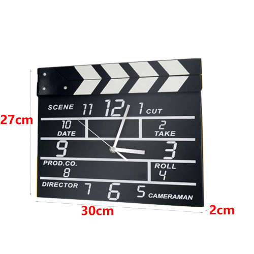 Movie Set Wall Clock Unboxed