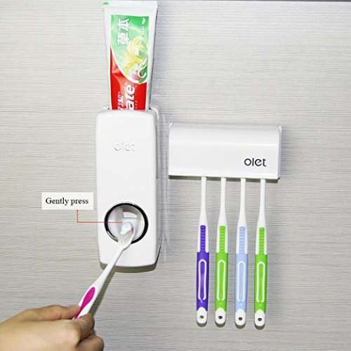 Toothbrush Holder And Automatic Toothpaste Dispenser Unboxed