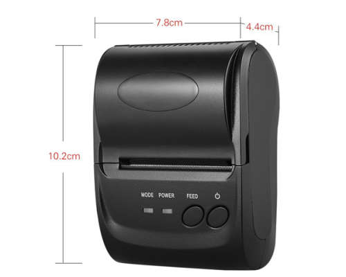 Bluetooth Mini Portable High Speed Direct Thermal Printer Unboxed