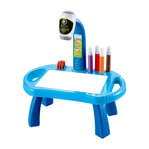 Kids Projector Painting Table Colorful Drawing Board Unboxed