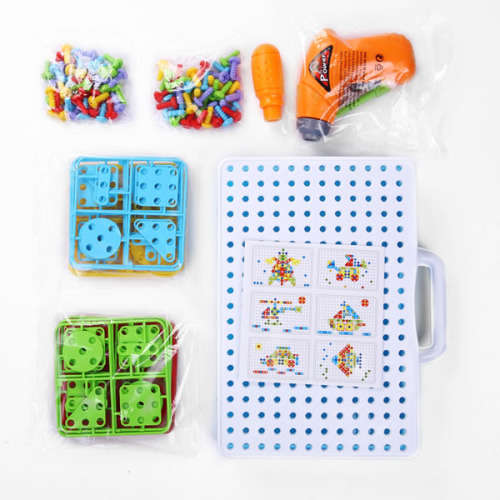 Drill & Play Creative Educational Toy With Toy Drill Unboxed