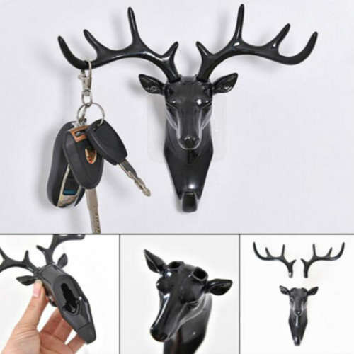 Deer Head Key Hanger & Wall Hook Home Decor Unboxed