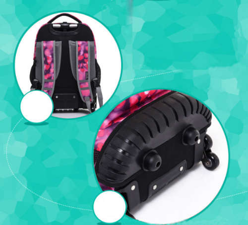 18 Inch Multifunction Wheeled Backpack Unboxed