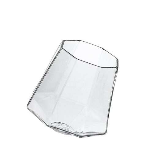 Diamond Shape Wine Glass Cup For Party Unboxed