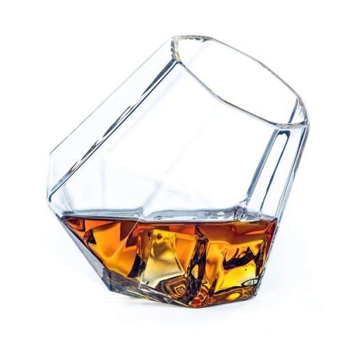 Diamond Shape Wine Glass Cup For Party Unboxed