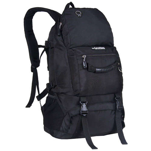 45L Large Capacity Waterproof Hiking Backpack - Black Unboxed