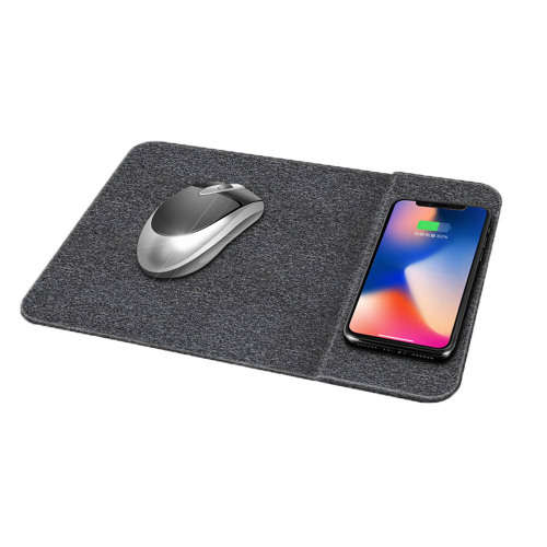 Fast Qi Wireless Charging Mouse Pad-Black Unboxed