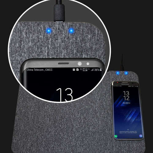 Fast Qi Wireless Charging Mouse Pad-Black Unboxed